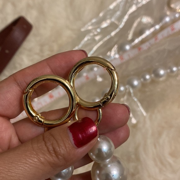 Pearl strap /bag charm -new 1 Pc. Only - Picture 4 of 4